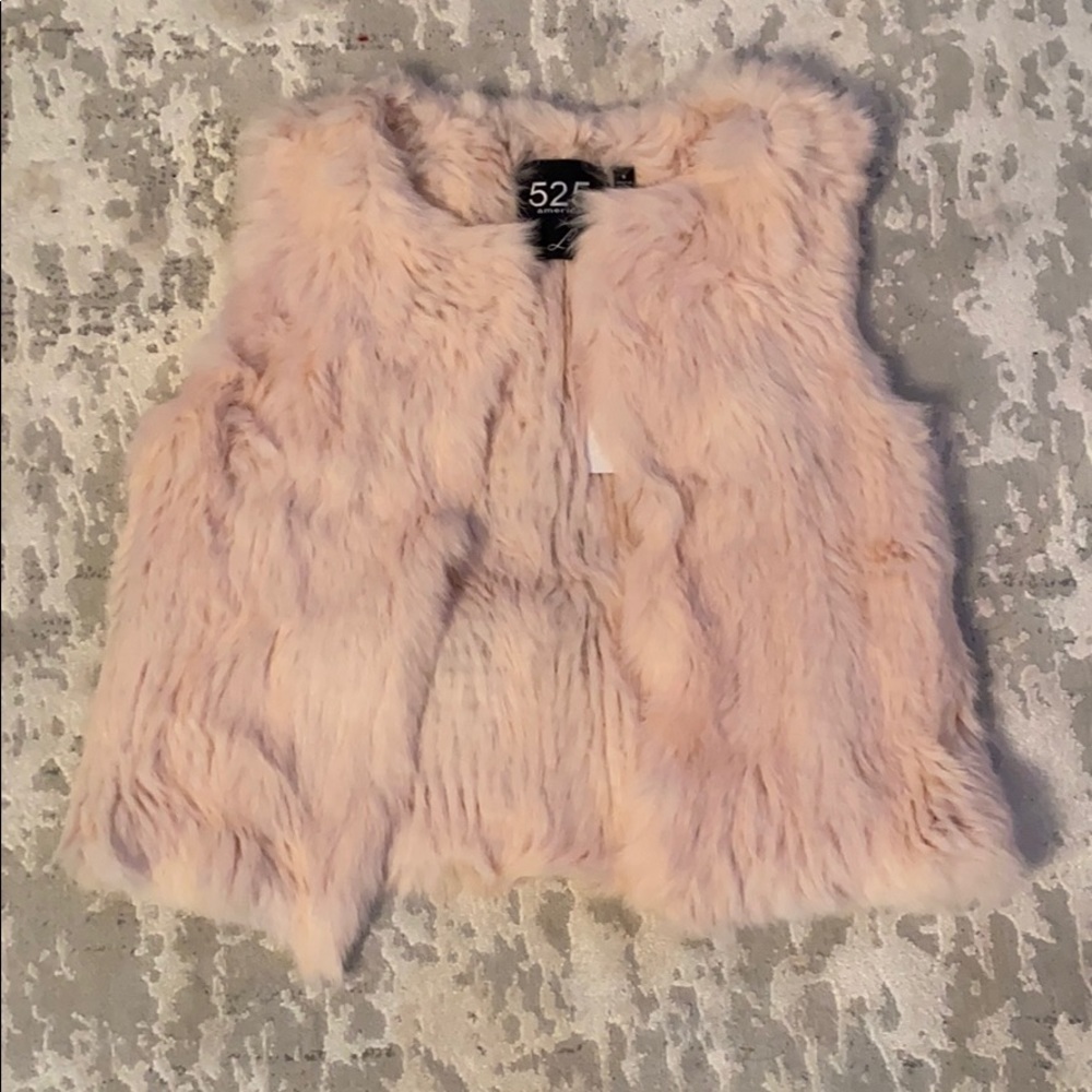 Genuine fur vest